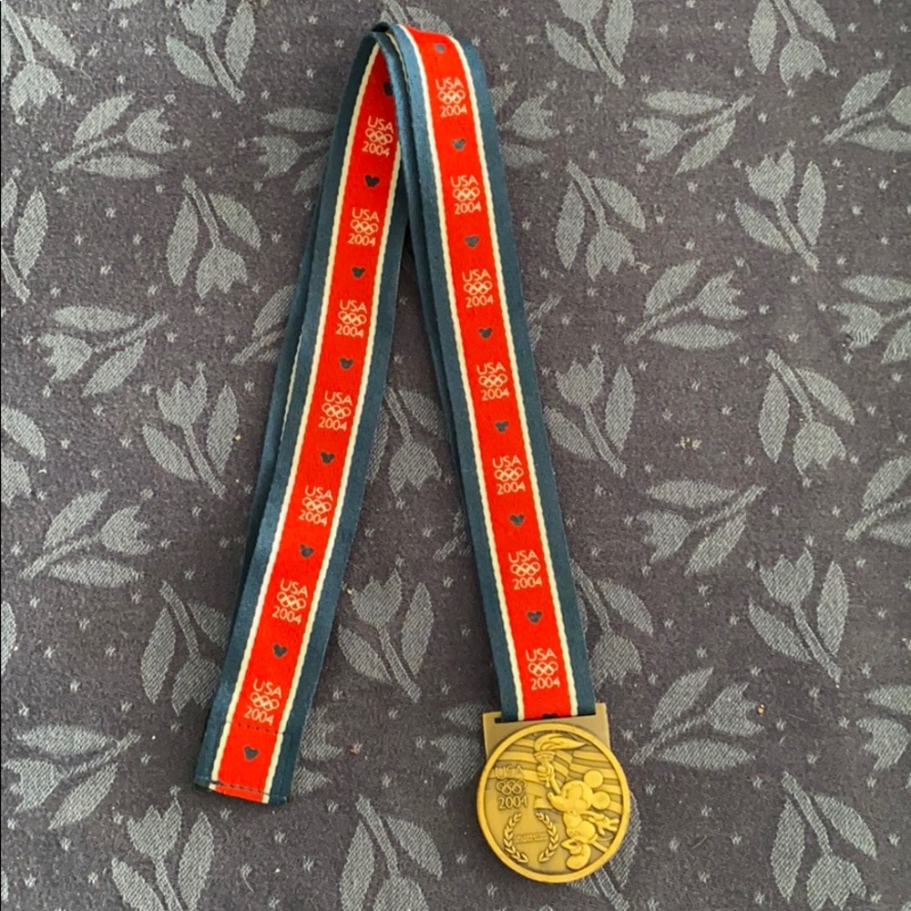 Commemorative Disney 2004 USA Olympic Metal.